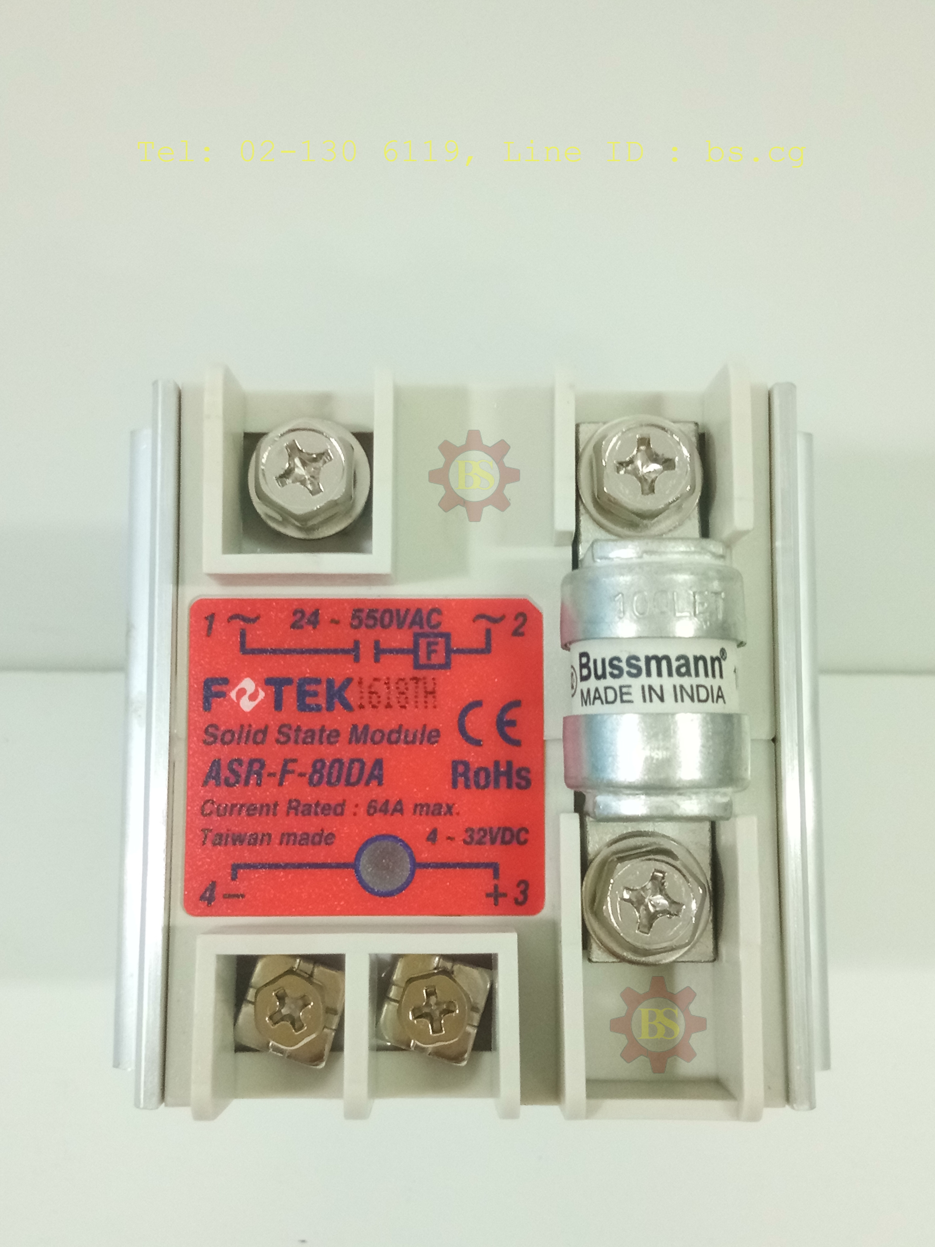 FOTEK : Solid State Module ASR-F-80DA