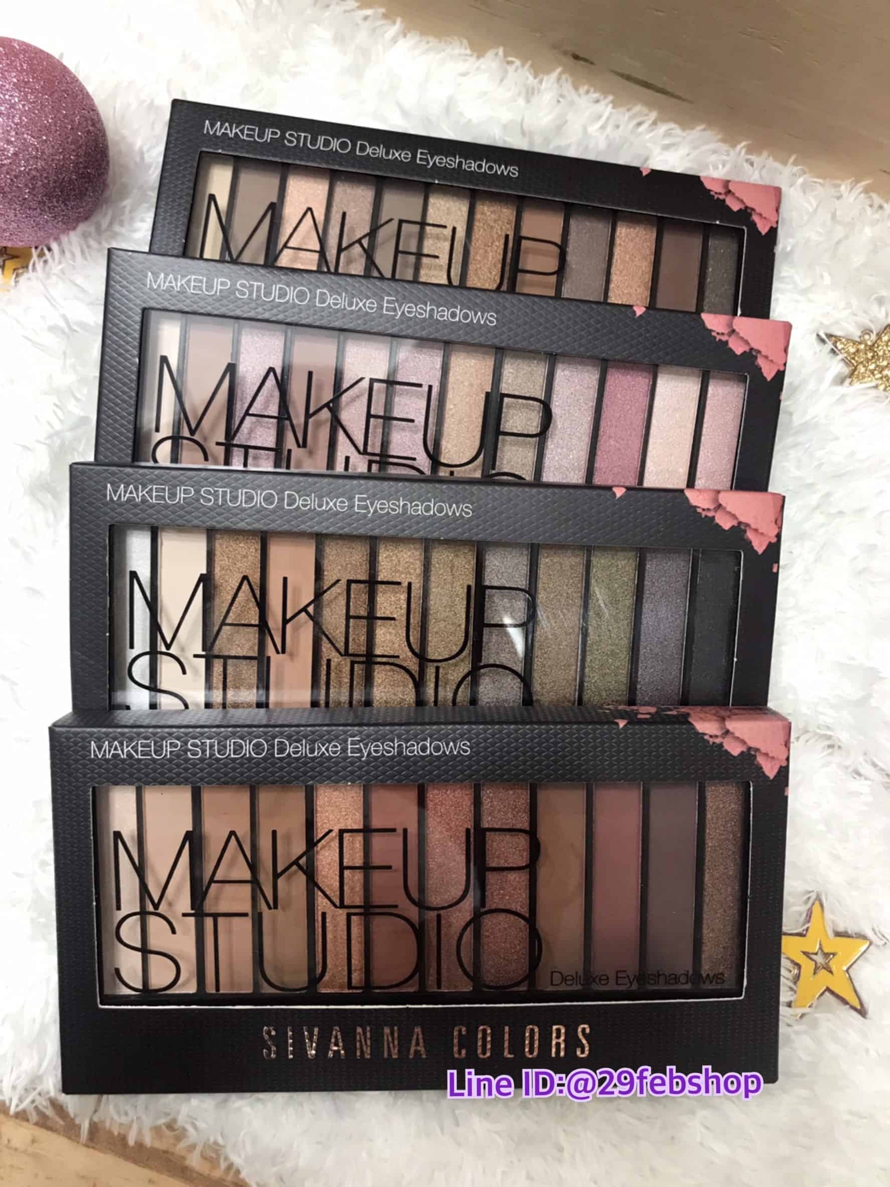 Sivanna colors makeup studio deluxe eyeshadows - HF202/20.4g