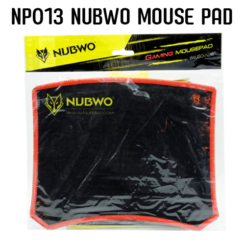 NP-013 NUBWO MOUSEPAD GAMING 24.5*21cm หนา2มิล MP-NW-GT-013XX