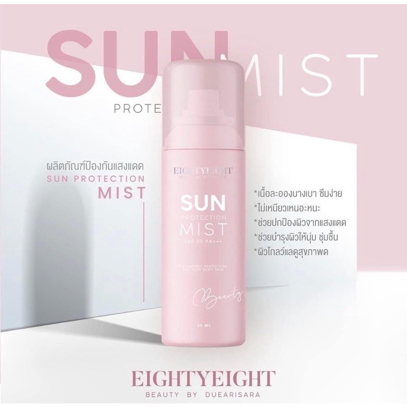 SUN PROTECTION MIST SPF30PA++ สเปรย์กันแดด ดิว อริสรา