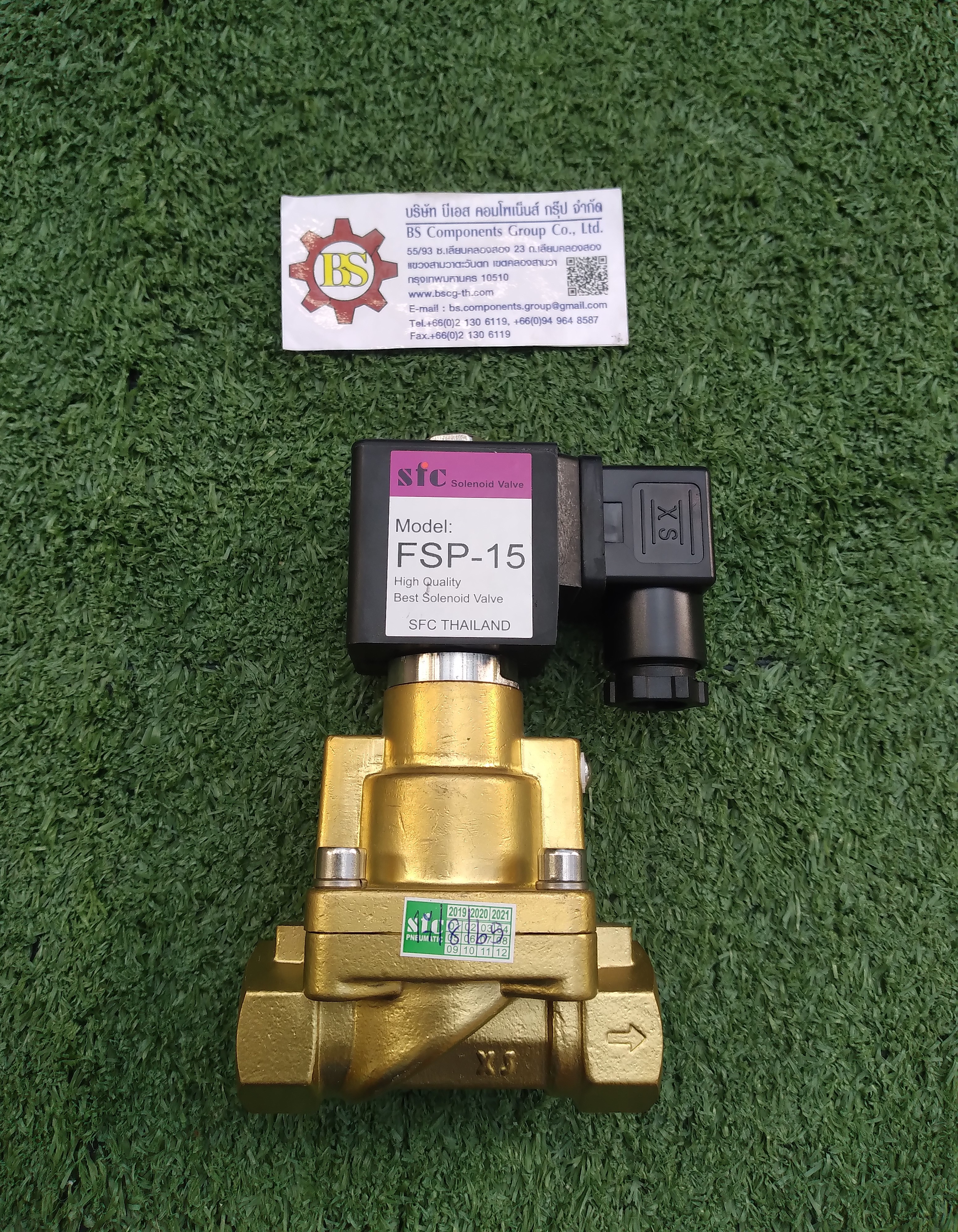 SFC : Solenoid valae FSP-15 G1/2" coil 220VAC