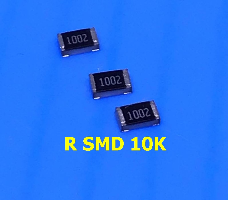 R 10Kโอห์ม SMD (ซ่อมแผงพลาสม่า-tv)1-ชุด-10ตัว