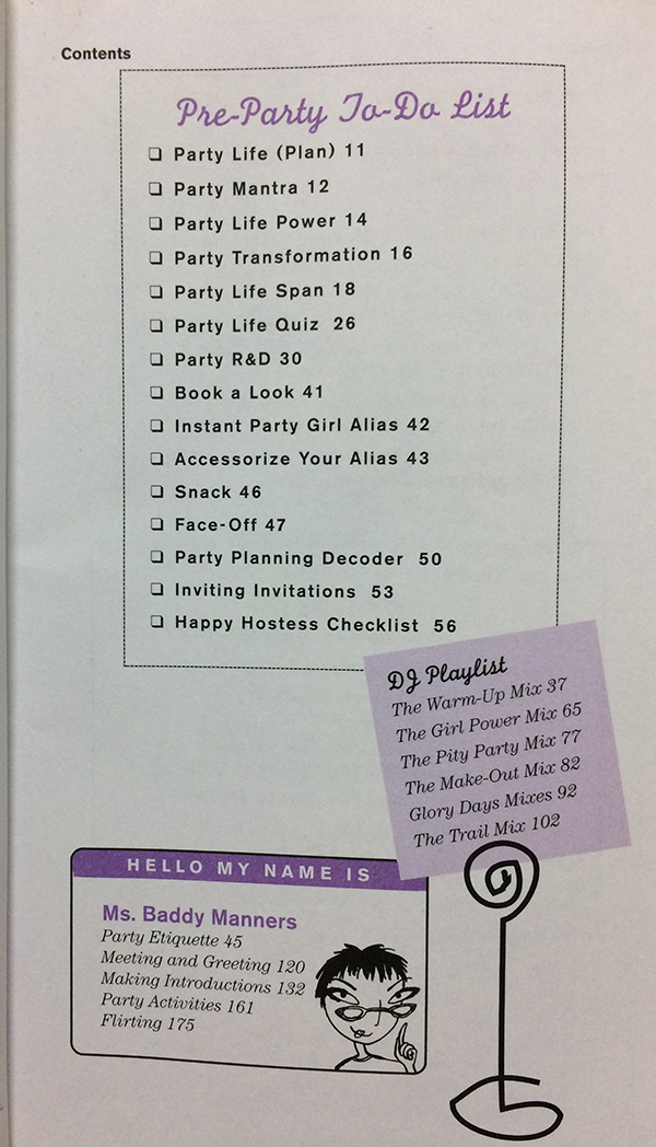 The Bad Girl's Guide to the Party Life