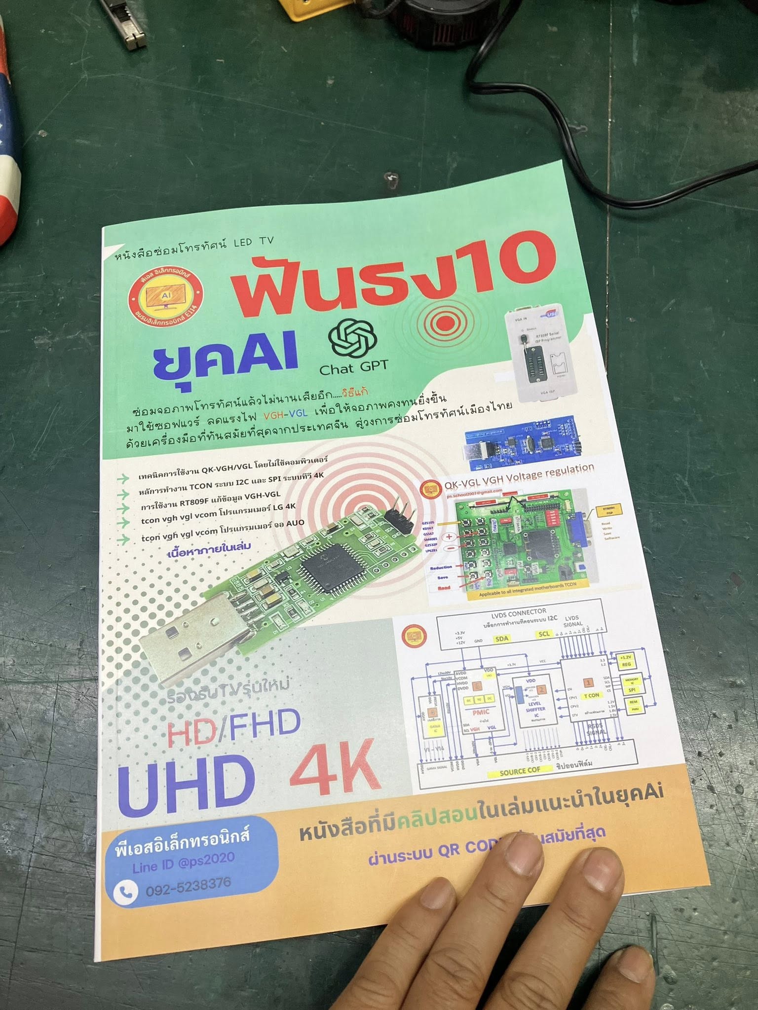 หนังสือ ฟันธง10 (ปรับVGH-VGL)รุ่นใหม่