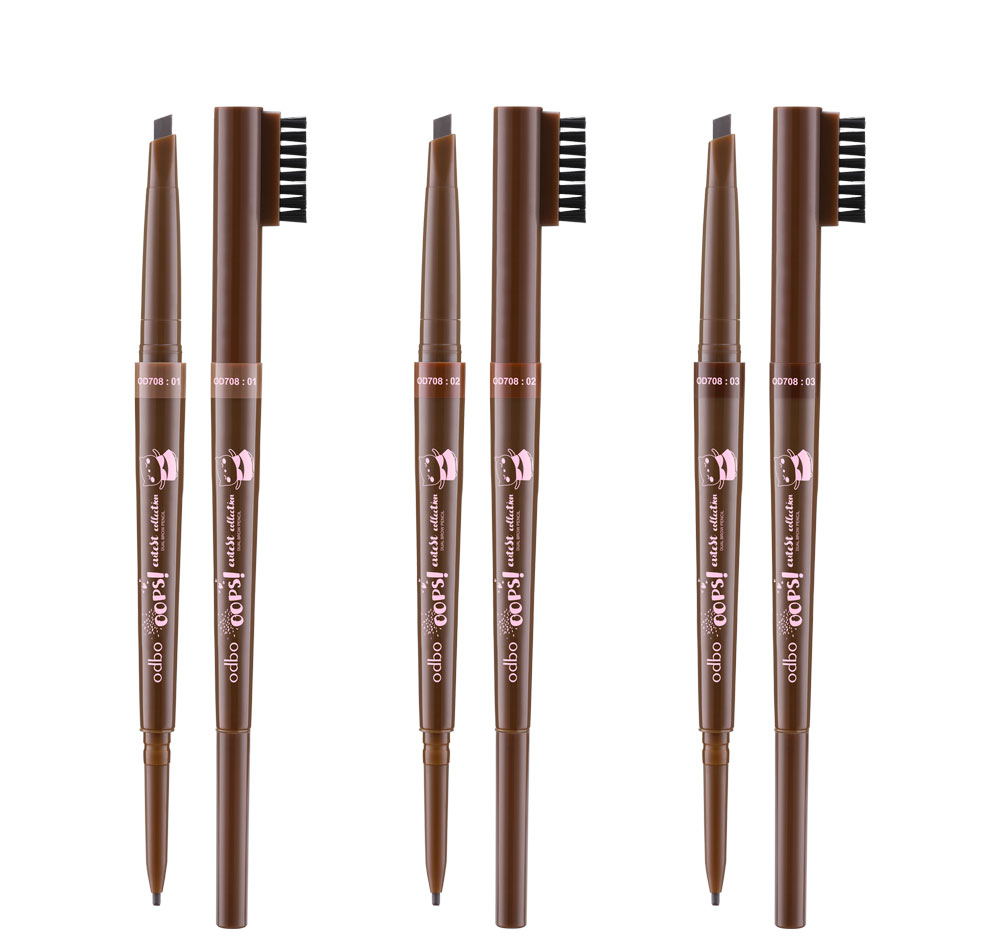 Odbo oops cutest collection dual brow pencil ดินสอเขียนคิ้ว เขียนคิ้วสวย