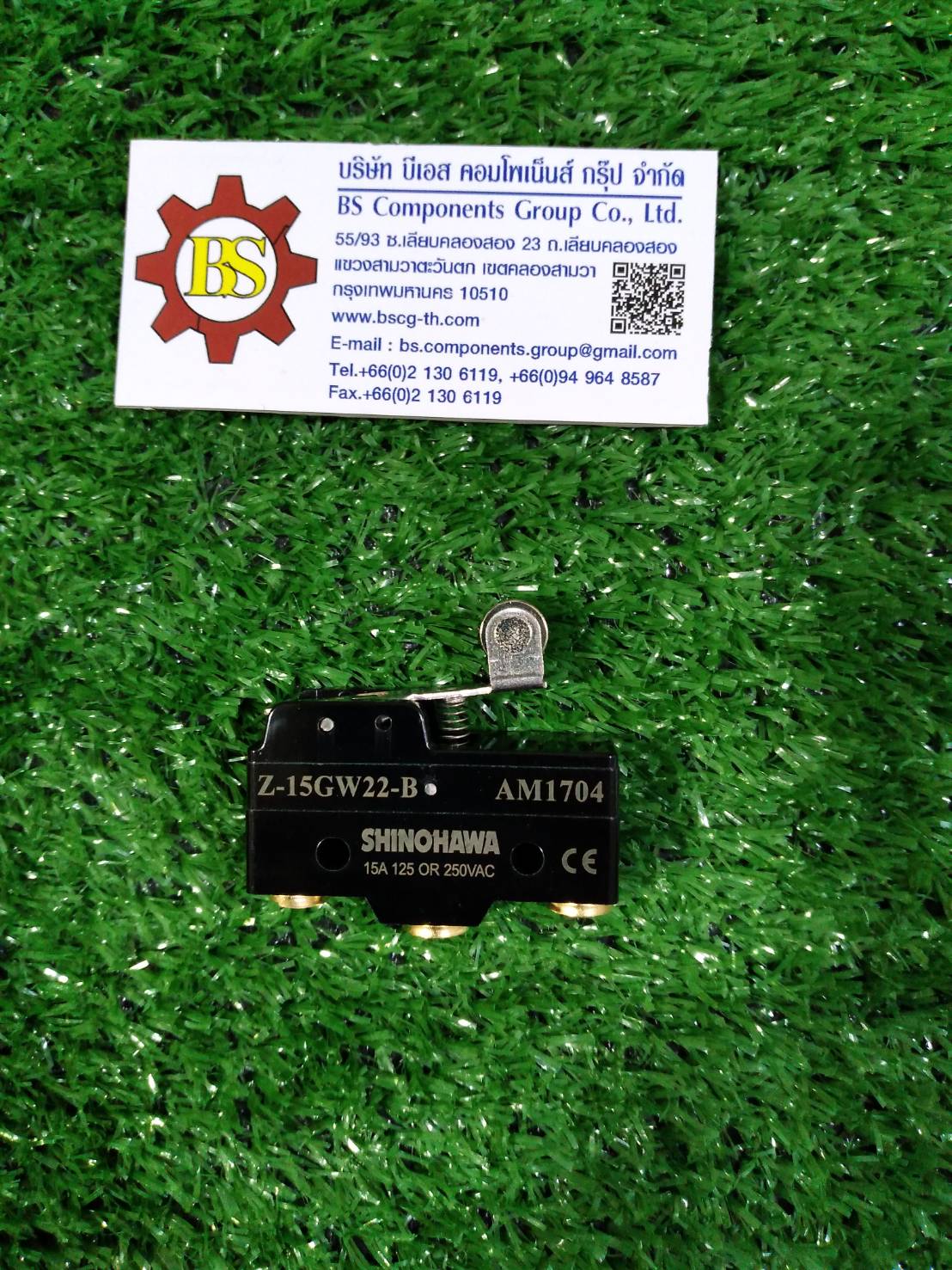 SHINOHAWA : Micro Switch Z-15GW22(AM1704) 15A