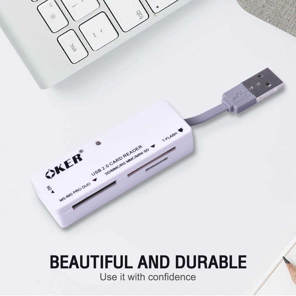 C-09 OKER CARDREADER All in One USB V2.0 CR-EX-OK-C09BK
