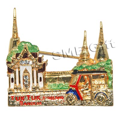 รถตุ๊กตุ๊กหน้าวัดพระแก้ว 00305 ชิ้น