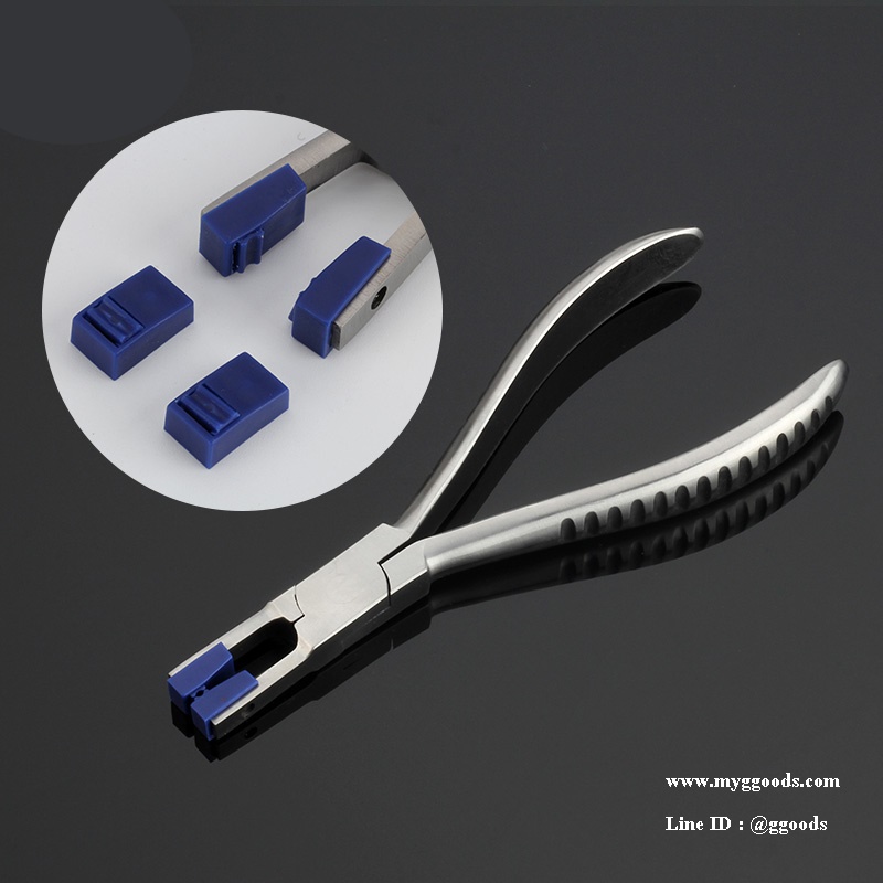 Glasses accessories glasses poetry Leroy glasses tool clamp double rubber plug clamp poetry pliers single clamp G1168