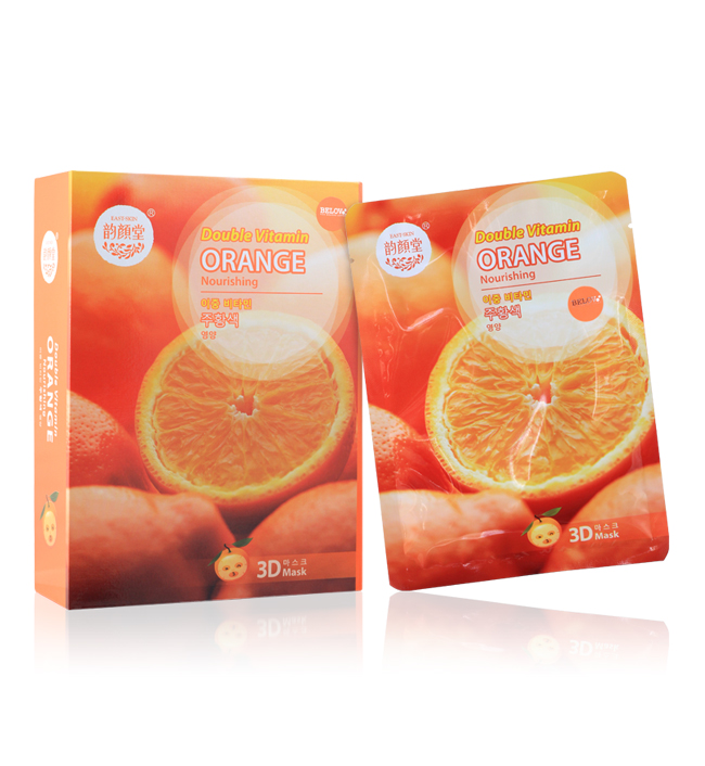 EAST-SKIN Double Vitamin ORANGE Nourishing 3D Mask 10x38 กรัม