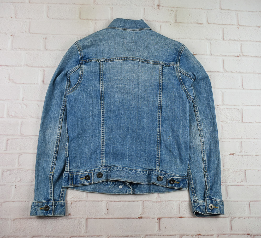 UNIQLO®แท้ อก 33 เสื้อแจ็คเก็ตยีนส์หญิง ยูนิโคล่ สียีนส์ เสื้อแขนยาว เนื้อผ้าดี