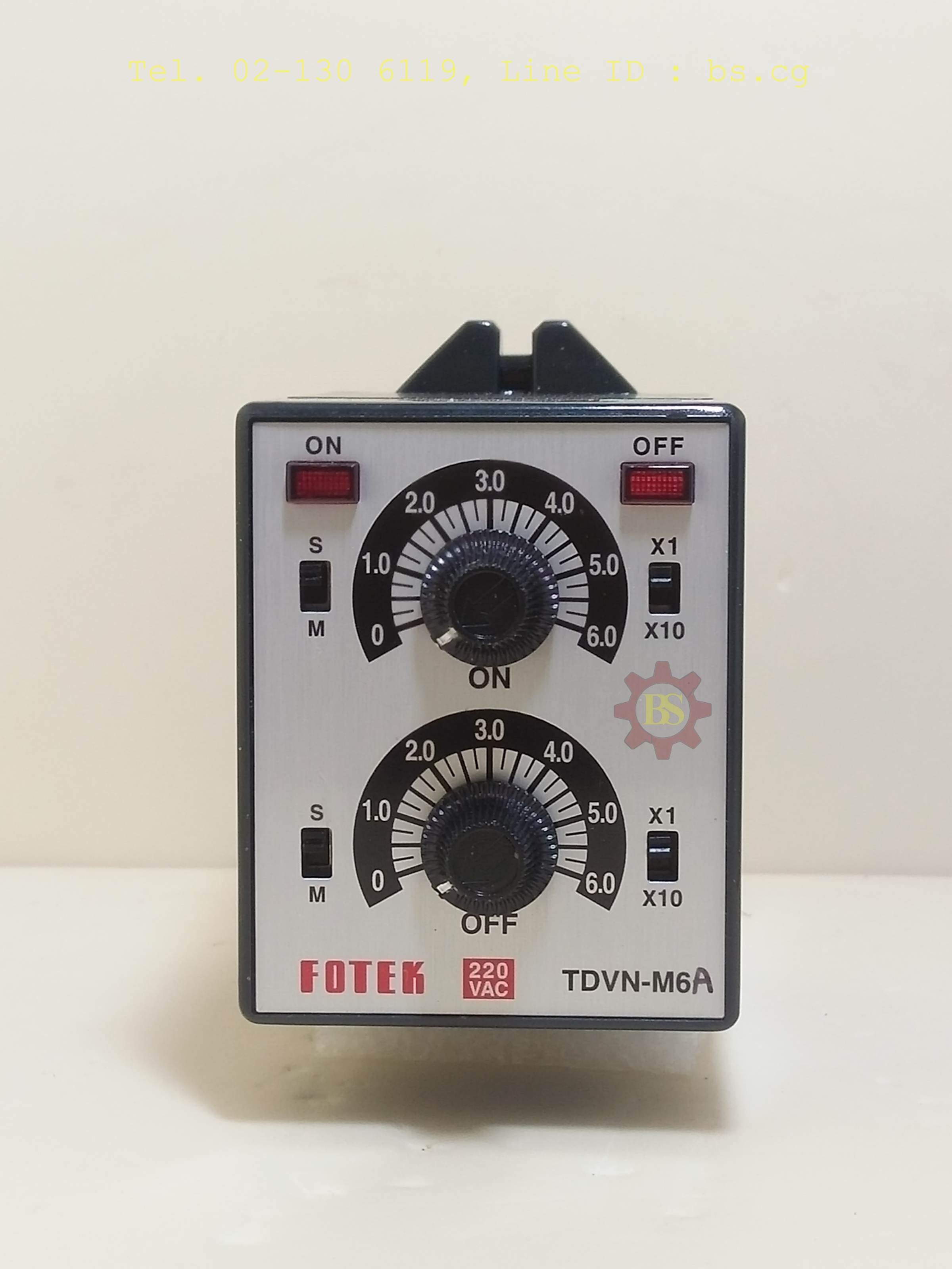 FOTEK: Timer TDVN-M6-2RA-220V