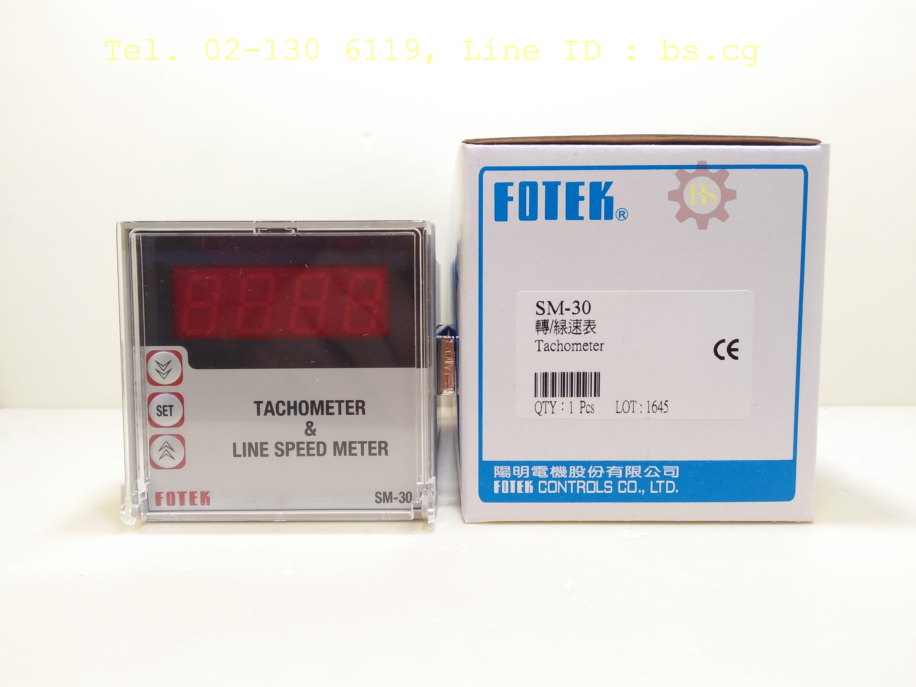 FOTEK: Tachometer SM-30