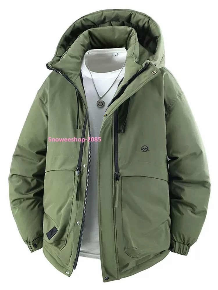 หนาวแค่ไหนก็ไม่หวั่น เสื้อโค้ทกันหนาวไซส์ใหญ่พิเศษ 5XL–12XL หนา อุ่น กันลม กันหิมะ กันน้ำได้ครบจบ ฮู้ดปรับได้ ใส่สบาย เที่ยวเมืองนอกได้ทุกประเทศ ใส่แล้วดูเท่ ไม่อ้วนเทอะทะแน่นอน