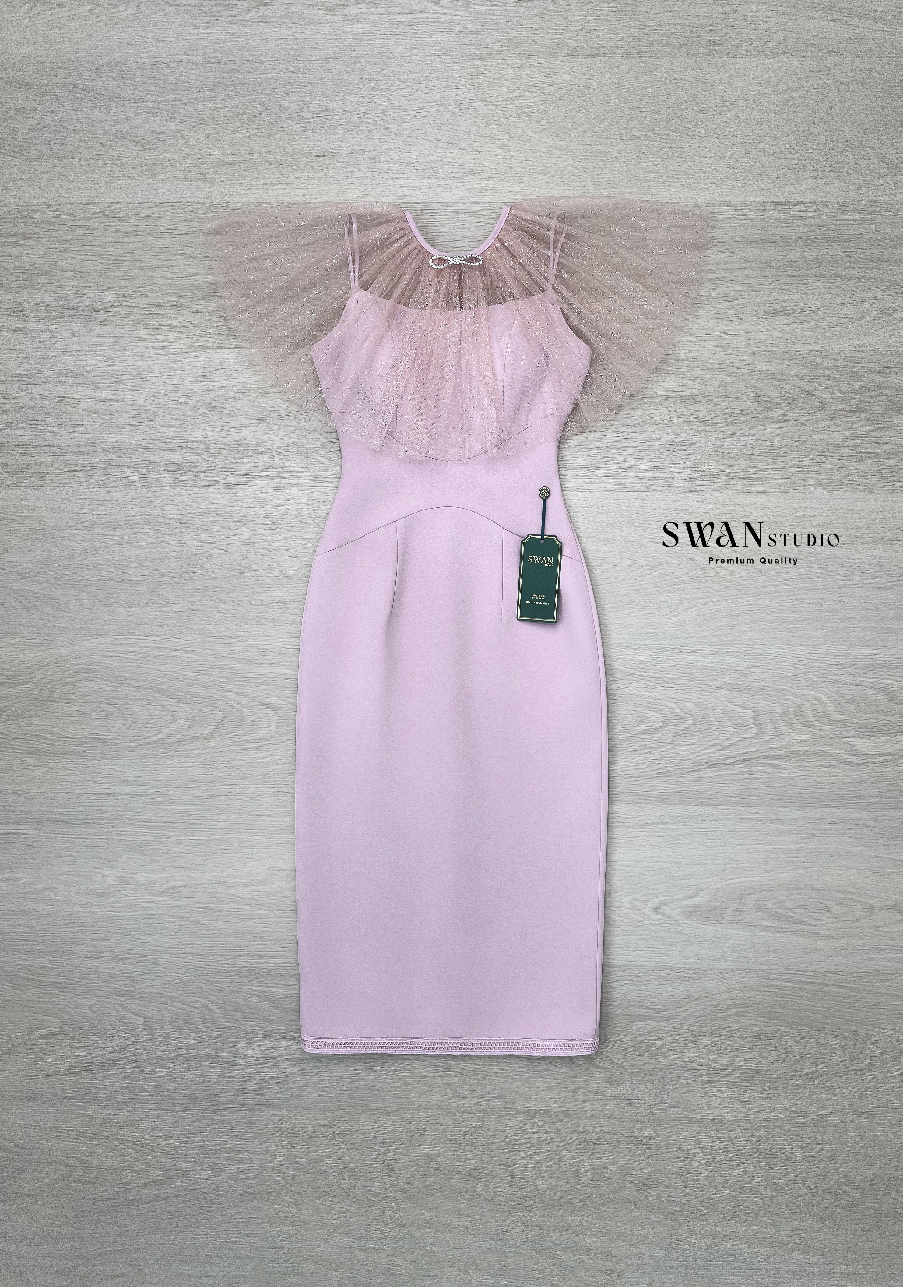 เดรสออกงาน ป้าย Swan Studio