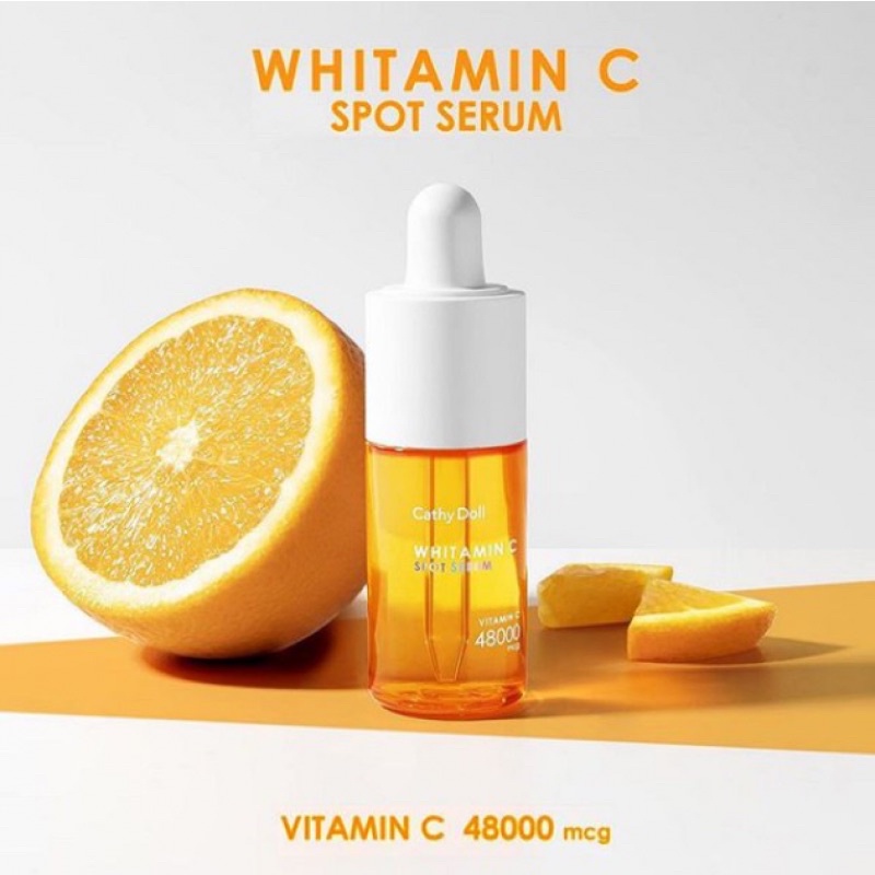 Cathy Doll Whitamin C Spot Serum 30 ml เคที่ดอลล์ เซรั่มวิตซี