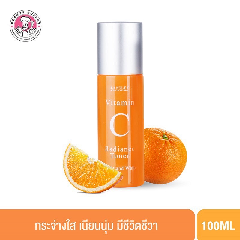 BEAUTY BUFFET LANSLEY VITAMIN C RADIANCE TONER BRIGHT AND WHITE 100 ml