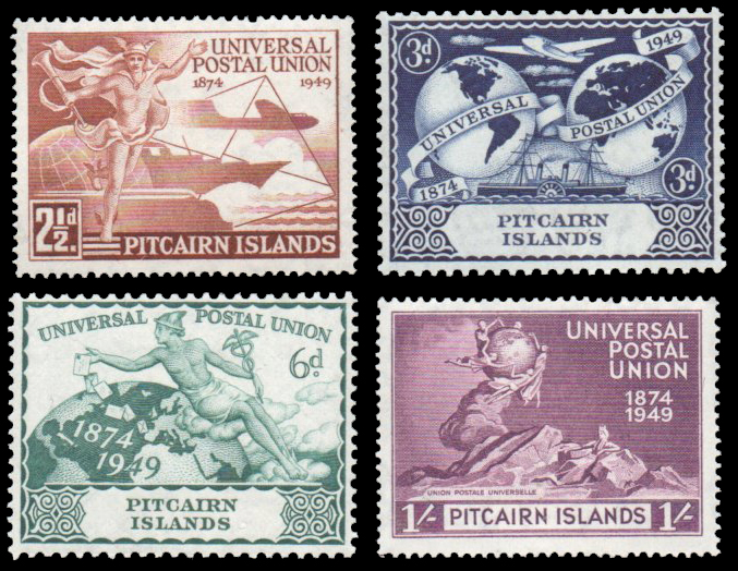 1949 The 75th Anniversary of U.P.U. CV $53