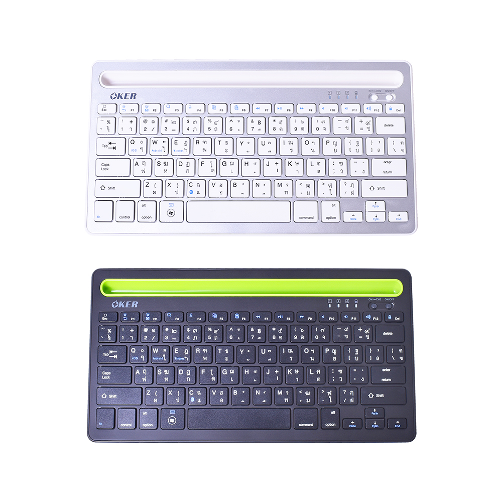 OKER iK3280 OKER MULTI-DEVICE BLUETOOTH WIRELESS KEYBOARD BT033 SKU-02104