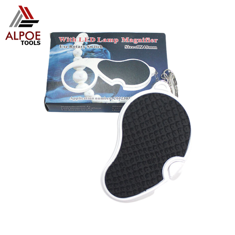 เลนท์ขยายพับได้ มีไฟ แบบพวงกุญแจ รหัส No.6901 ทรงรูปมะม่วง