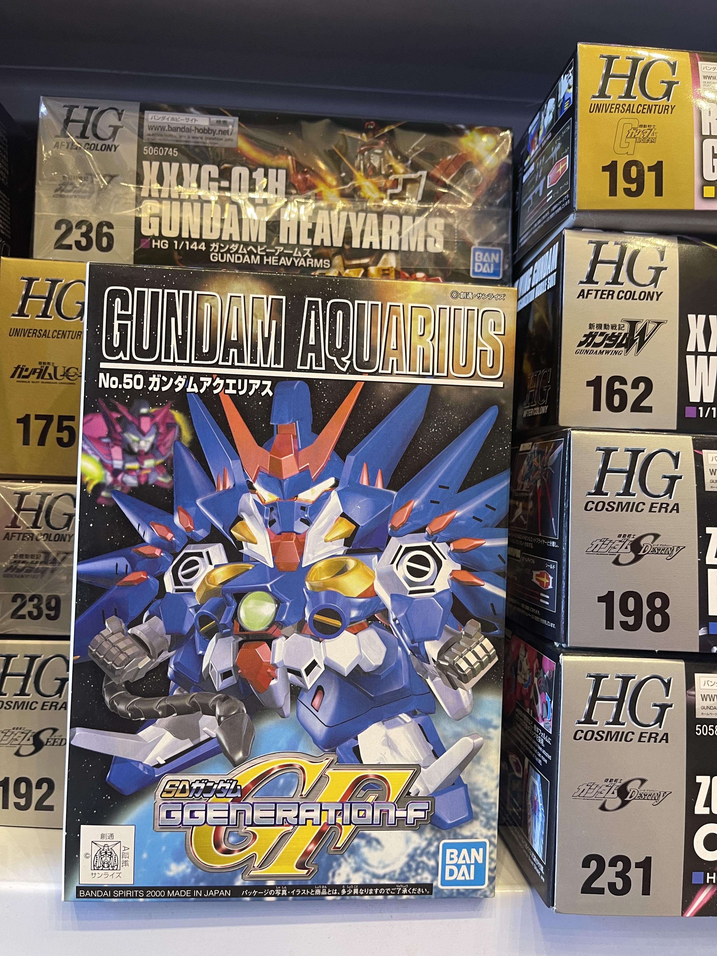 SD Gundam Aquarius Gundam (G Generation-F) BANDAI