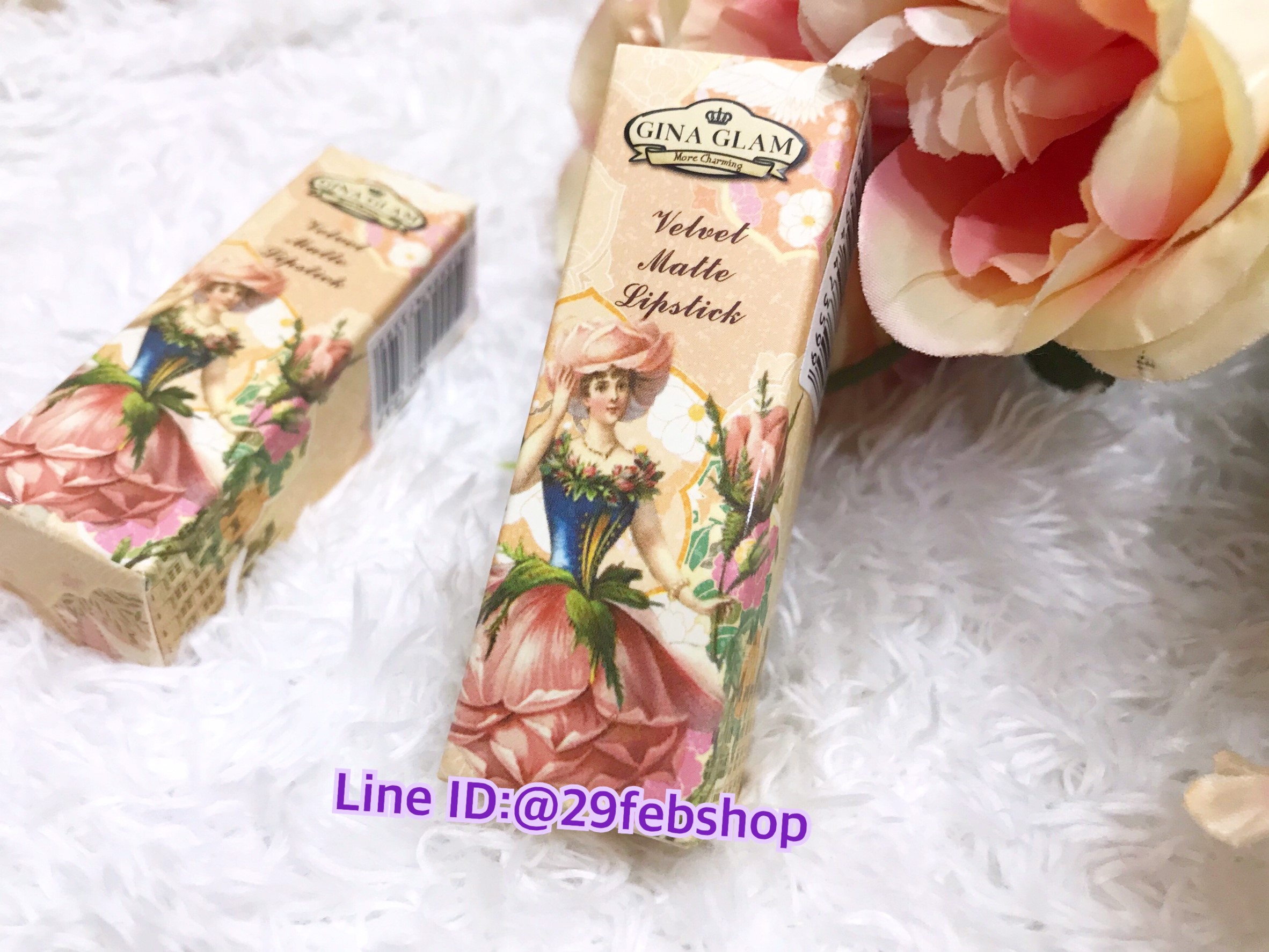 Gina Glam Velvet Matte Lipstick No.G37 – 4g