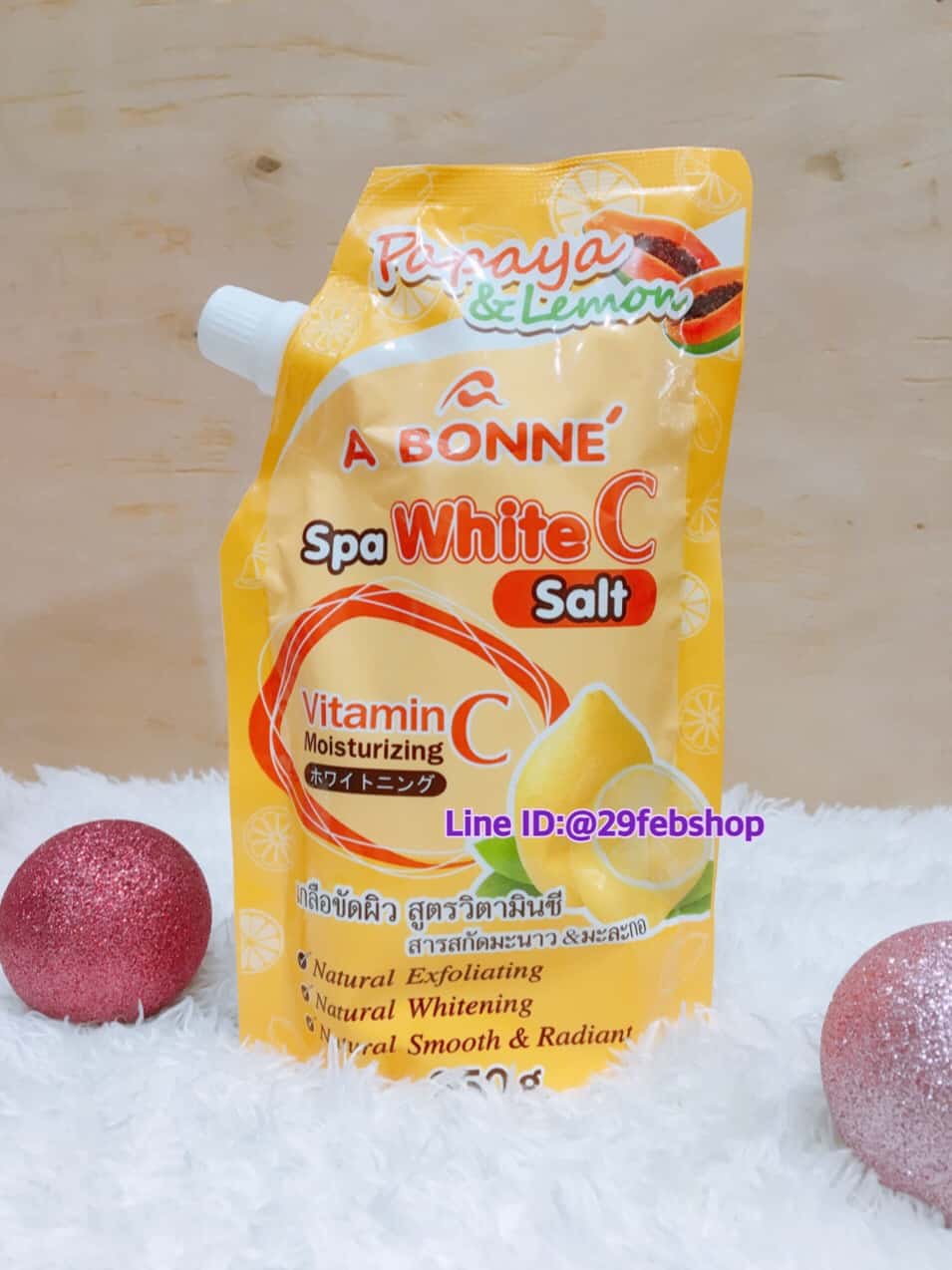A Bonne Spa White C Salt 350g.