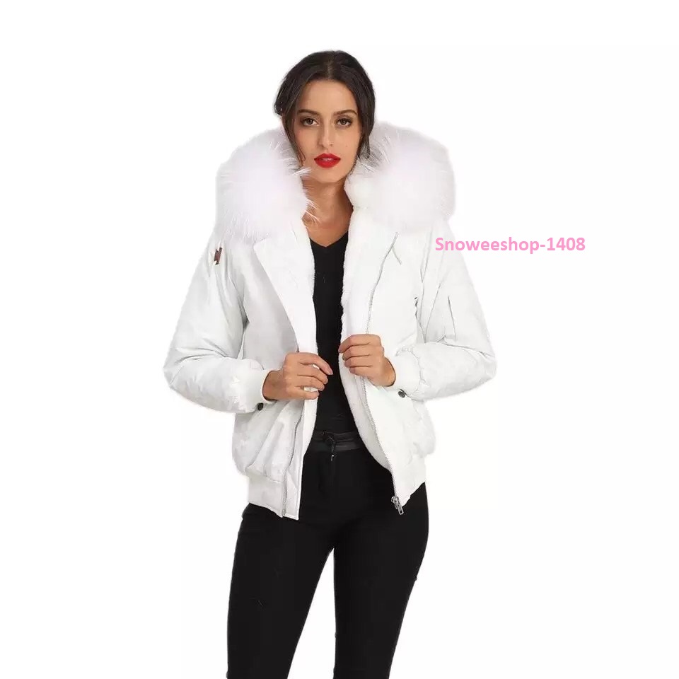 Women Jacket Coat Winter Jacket เสื้อกันหนาวสีขาวแจ็คเก็ตบุขนงานพรีเมี่ยมที่ดาราใส่กัน เสื้อขนเป็ดสีขาวใส่ได้ทั้งผู้ชายและผู้หญิงงานสวยไร้ที่ติ