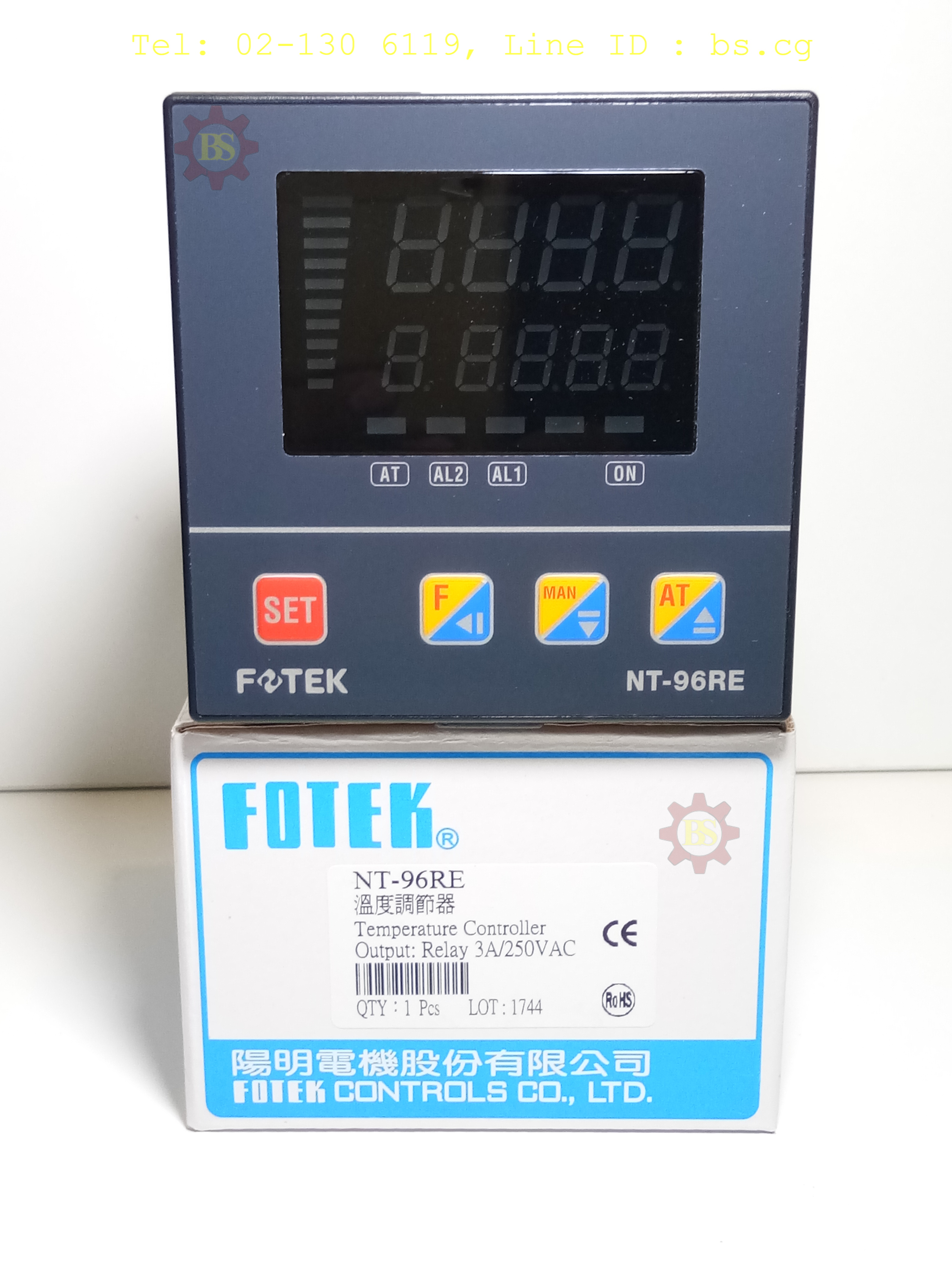 FOTEK : Temperature Controller Output:Relay NT-96RE