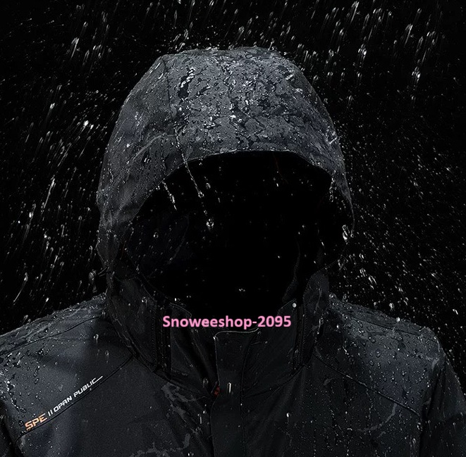 เสื้อแจ็คเก็ตมีฮู้ดสำหรับคุณผู้ชาย อากาศแรงแค่ไหนก็เอาอยู่ ใส่เที่ยวต่างประเทศเที่ยวหิมะก็ได้ กันน้ำ กันลม บุหนา อุ่นจริง ไม่เทอะทะ มี 4 สี เท่ทุกลุค ไซส์ M-5XL