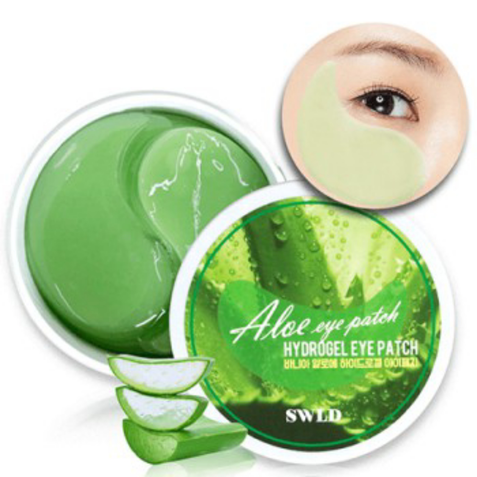 SWLD BANIA Aloe Hydrogel Eye Patch 90ml.x60pcs.