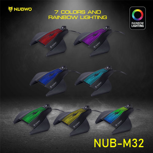 NUBWO NUB-M32 Nubwo ไมโครโฟนเกมมิ่ง USB แบบตั้งโต๊ะ SKU-02407