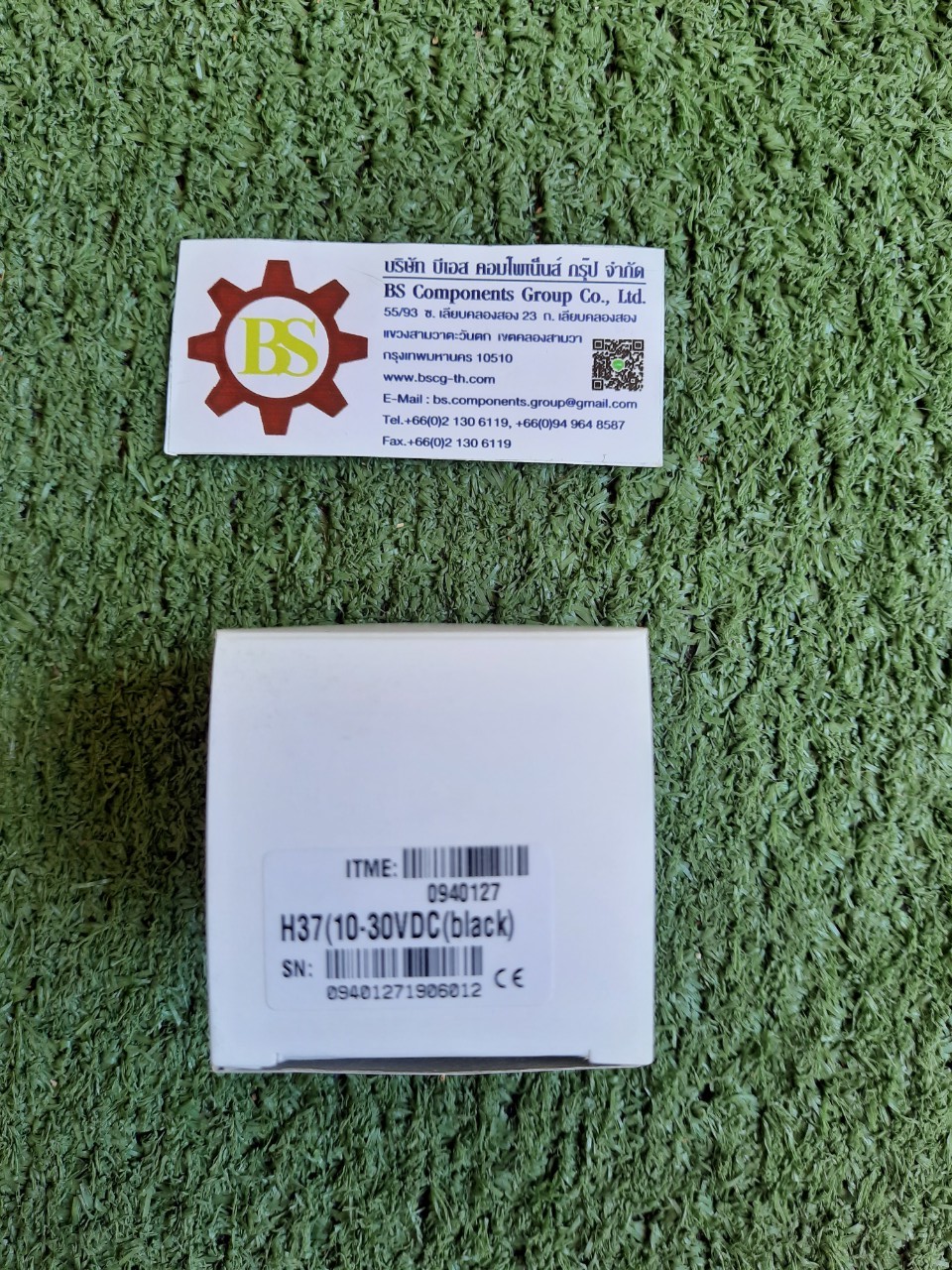 KUBLER : Hour counter 24x48mm. H37(10-30VDC) black