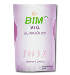 BIM100 น้ำมังคุด BIM (200ml)