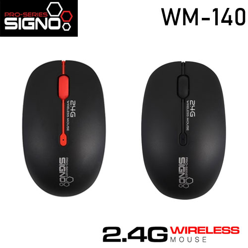 WM-140 SIGNO 10M. WIRELESS MOUSE SKU-02547