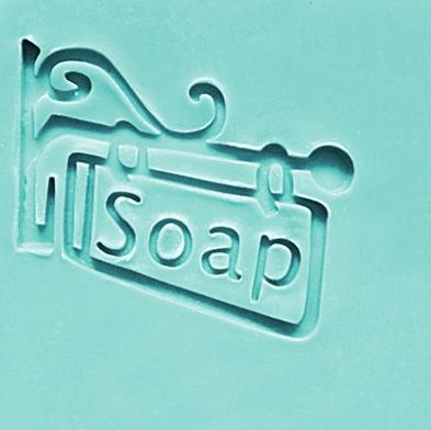 SOAP lLOGO STAMP 5.2 x 5.2 CM.