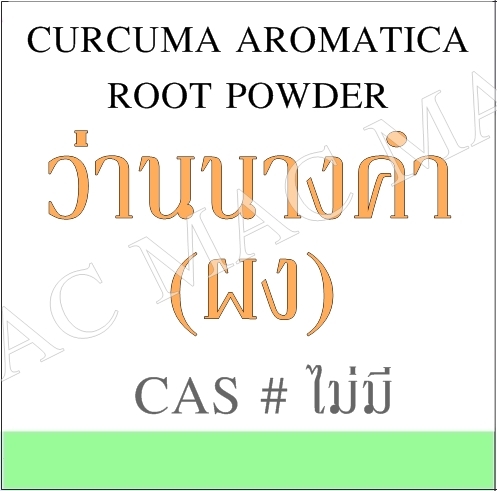 WILD TURMERIC POWDER /พญาว่าน /ผงว่านนางคำ