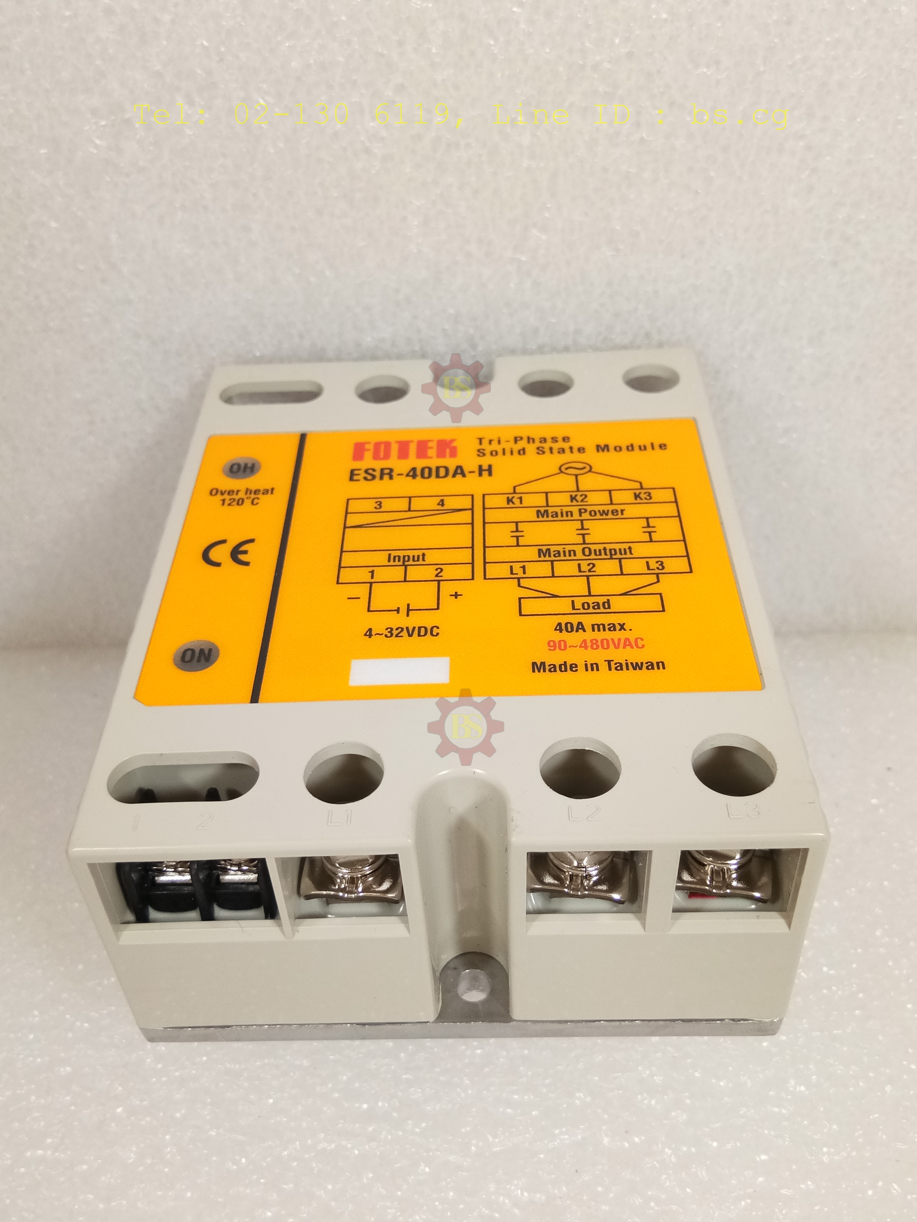 FOTEK : Solid State Module Tri-Phase ESR-40DA -H