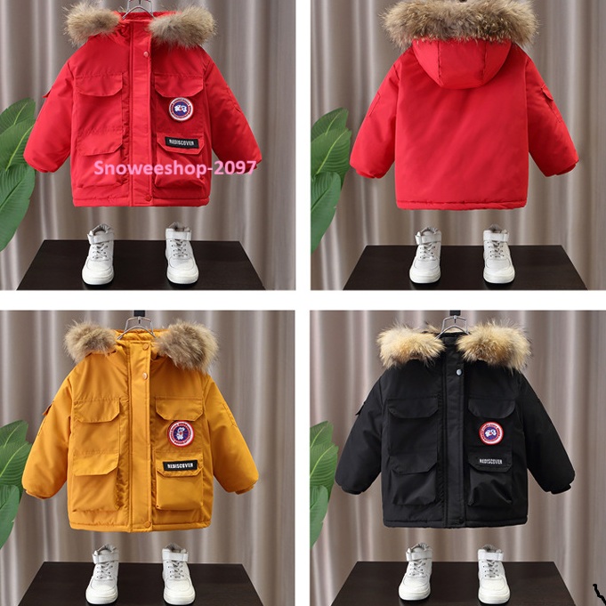 เสื้อกันหนาวเด็กบุหนานุ่ม ไซส์ 100–160 cm อุ่นถึงใจ เที่ยวเมืองนอกได้แบบไม่สั่น ใส่แล้วน่ารัก ดูพรีเมียมแบบคุณหนูไฮเอนด์ มีให้เลือก 3 สีสุดคิ้วท์ กันน้ำ กันลม กันหิมะ กันหนาวติดลบสบายๆ ใส่ได้ทั้งเด็กผู้หญิง–เด็กผู้ชาย
