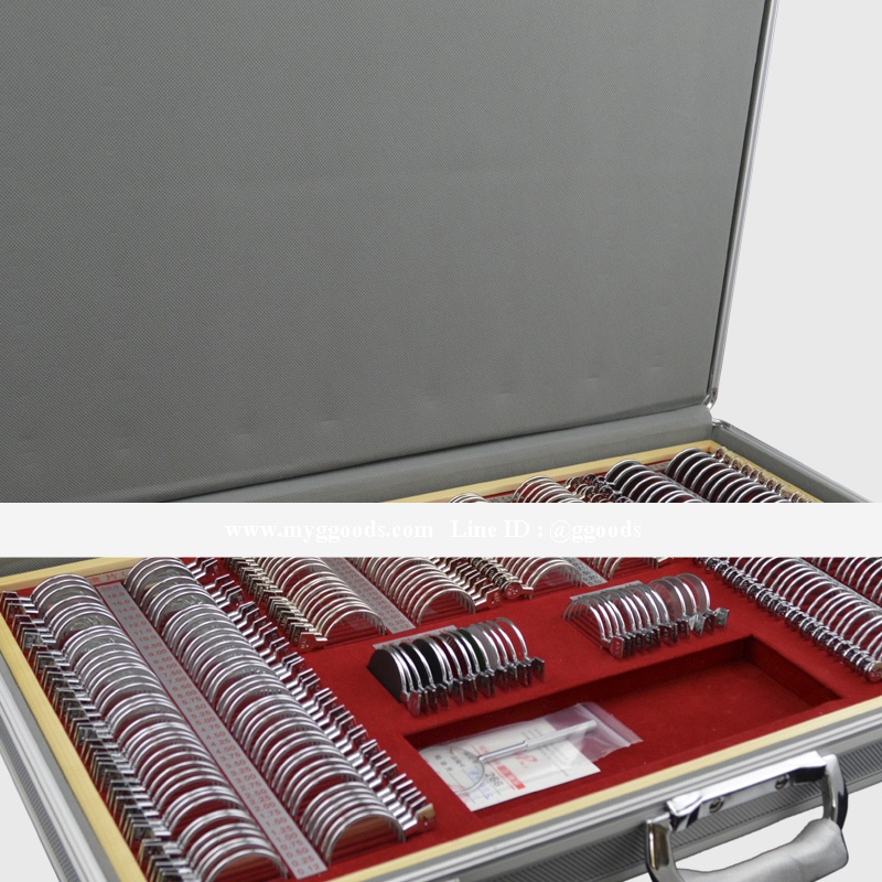 Optic Lenses Optometry Box Insert Box 266 Metal Ring Aluminum Box Large Aperture Package Inspection