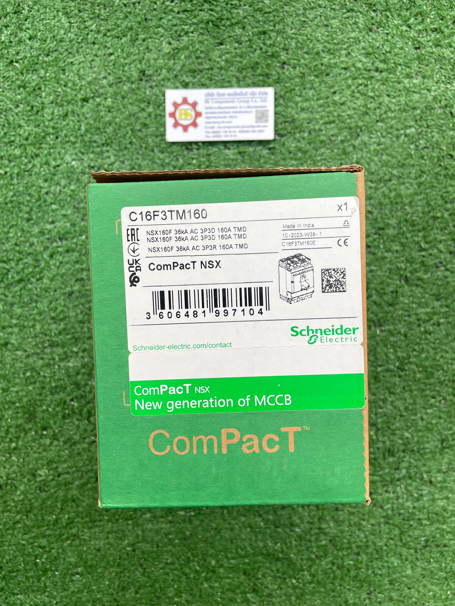 Schneider : MCCB. C16F3TM160(NSX) 3P 112-160A 36kA thermal-magnetic (TM-D)