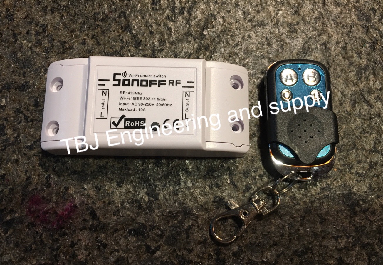 RF Remote Controller 433 MHz.