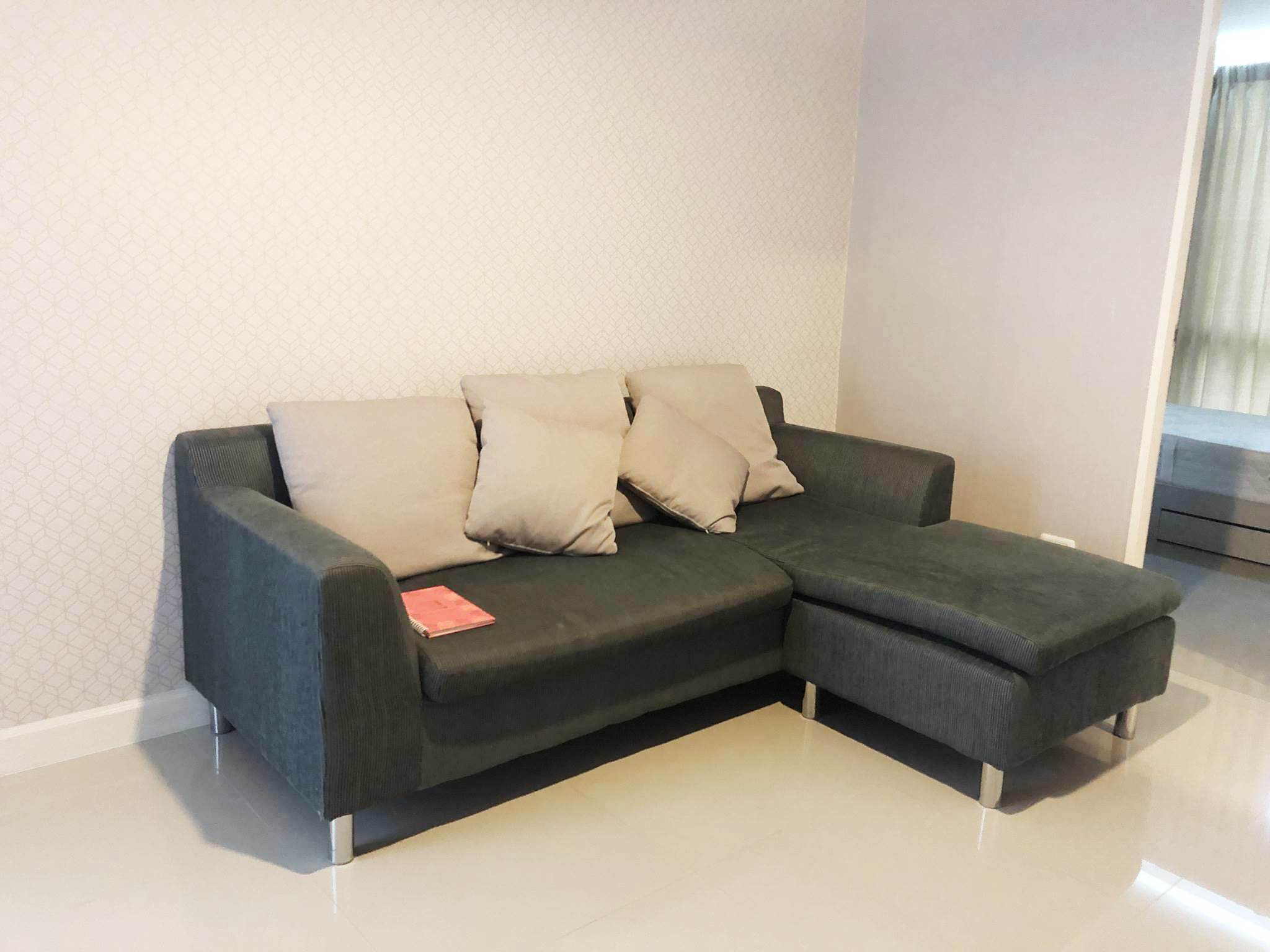 เปิดเช่า สวิฟท์ คอนโด เอแบค บางนา 2 ห้องนอน ห้องใหญ่ 44.16 ตร.ม.