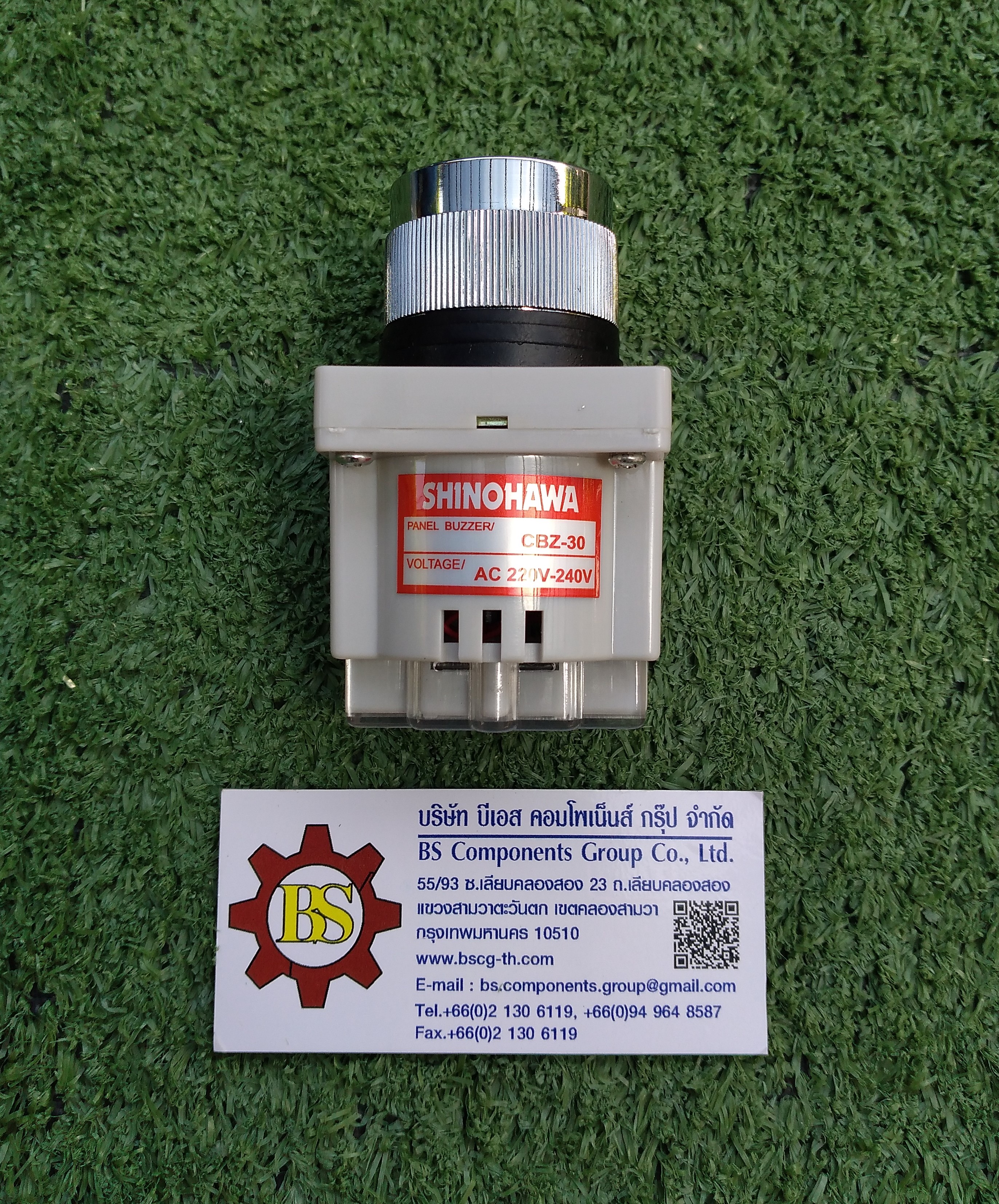 SHINOHAWA : BUZZER CBZ-30 220VAC BZ002
