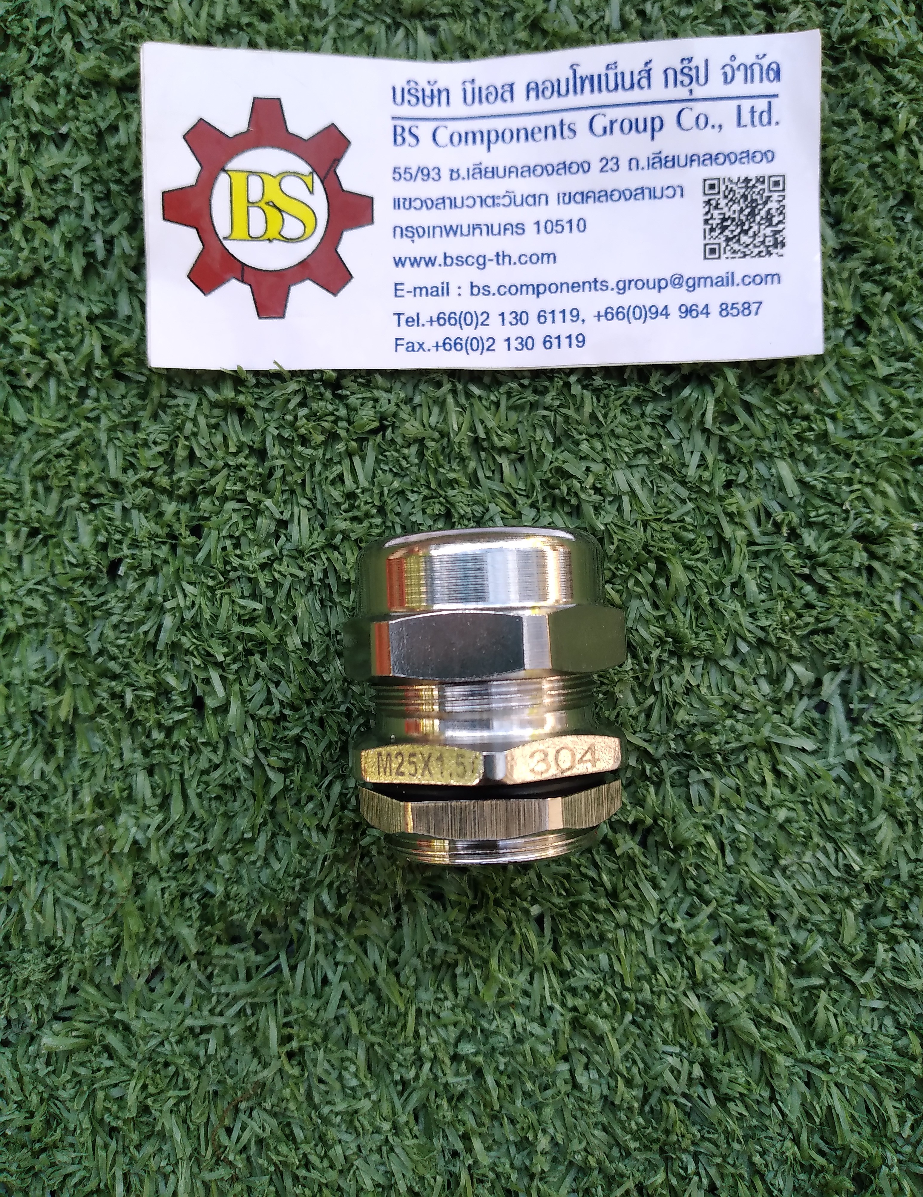 SHINOHAWA : เคเบิ้ลแกลนสแตนเลส M25x1.5 IP68 13-18mm (PL356)
