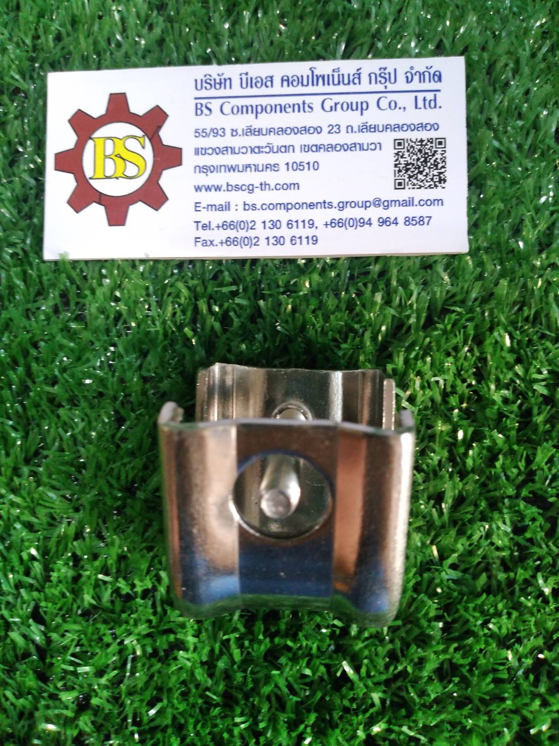 SEC : แคล้มฟันจระเข้สแตนเลส (Stainless Steel) 1 16mm.