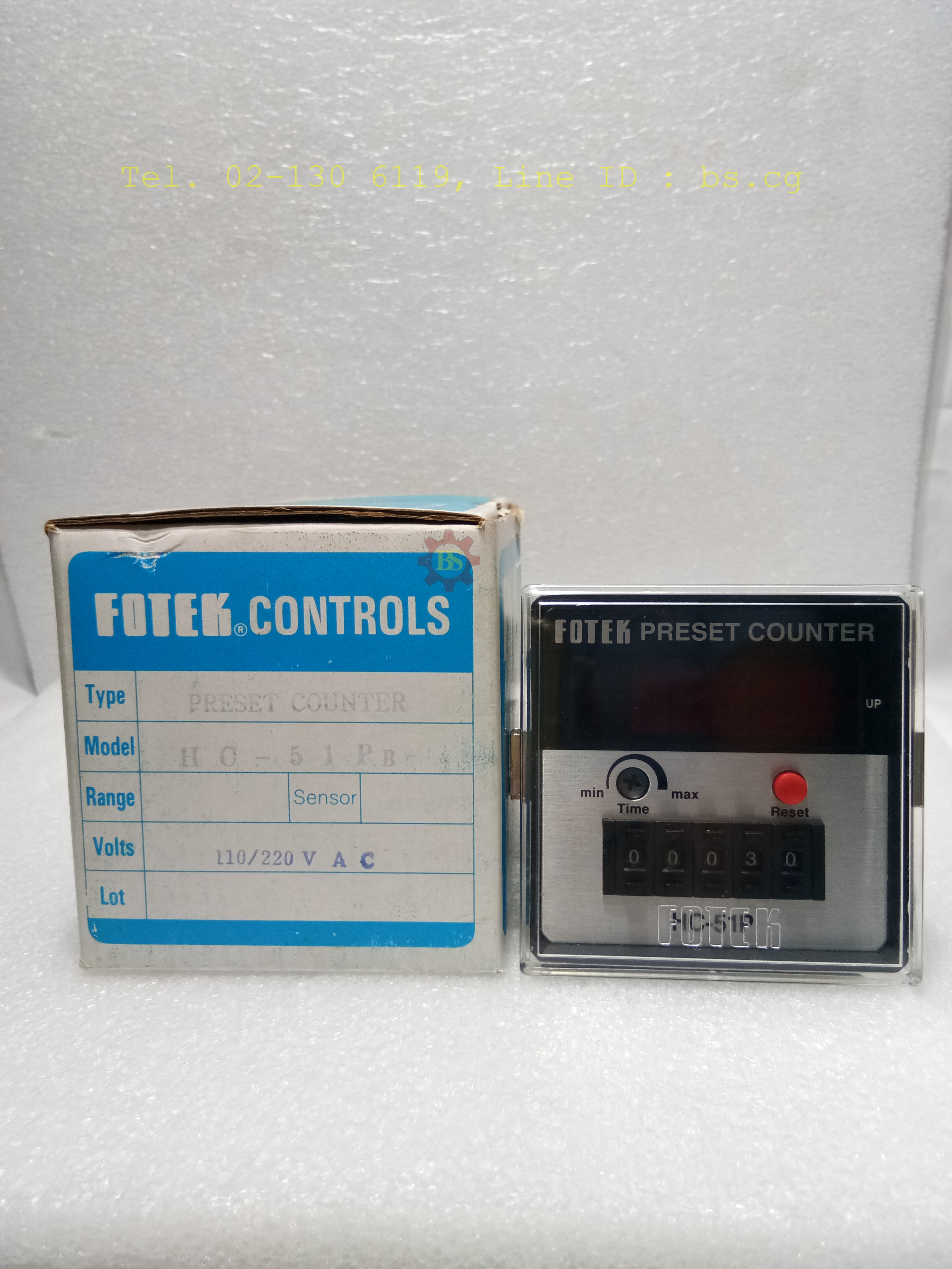 FOTEK: Preset counter HC-51PB