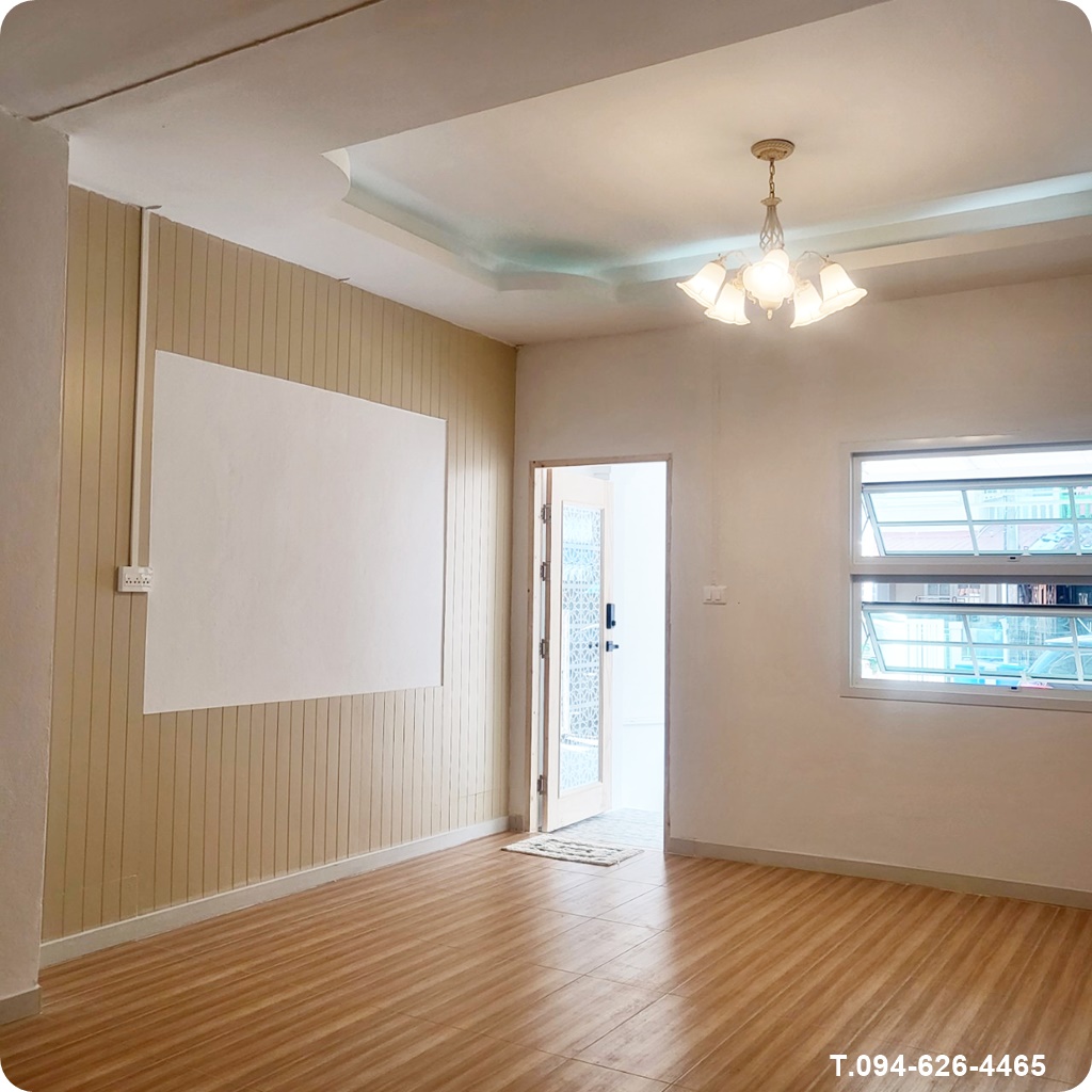 บ้านรีโนเวท พร้อมขาย ปทุมธานี หมู่บ้านคลองสามชัยพฤกษ์ บ้าน 2 ชั้น ขนาด 17 ตร.ว สไตล์ มูจิมินิมอล