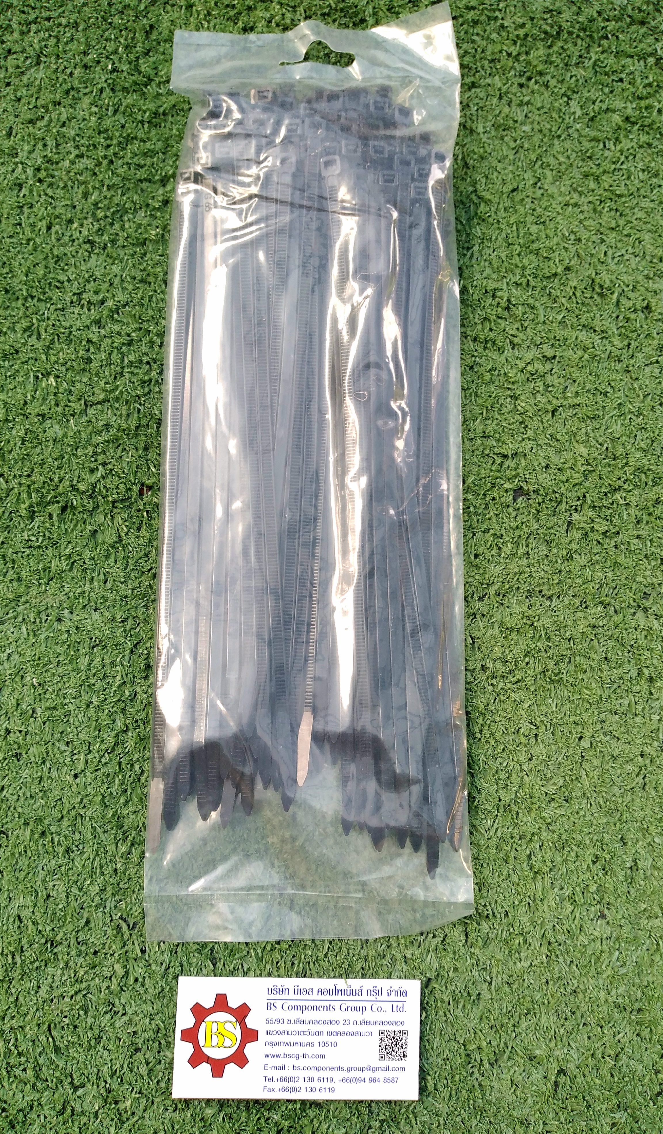 Sale : เคเบิ้ลไทร์ SCT-250B-4C 10" สีดำ 100ชิ้น/ถุง