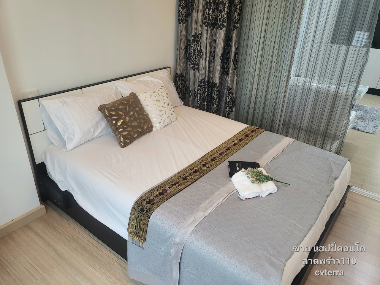 ขาย แฮปปี้คอนโด รถไฟฟ้าสายสีเหลืองสถานีลาดพร้าว 101 เพียง 800 เมตร ฟรีเฟอร์ เครื่องใช้ไฟฟ้าพร้อมอยู่